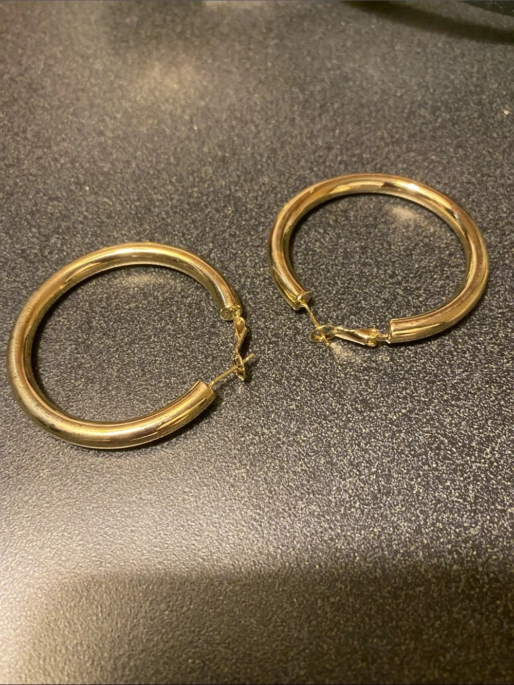 Polished Gold Hoop Earrings for Women - Elegant Everyday Style